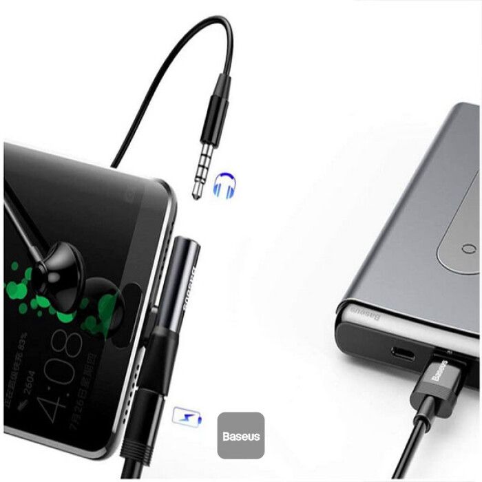 Baseus l41 audio adapter for type