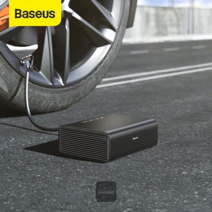 Baseus Portable Inflator Pump Car Air Compressor Smart Digital Tire Pressure For Car and Bike, Motorcycle