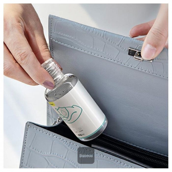 Baseus 50ml Portable Antibacterial Hand Sanitizing Gel 75% Alcohol No