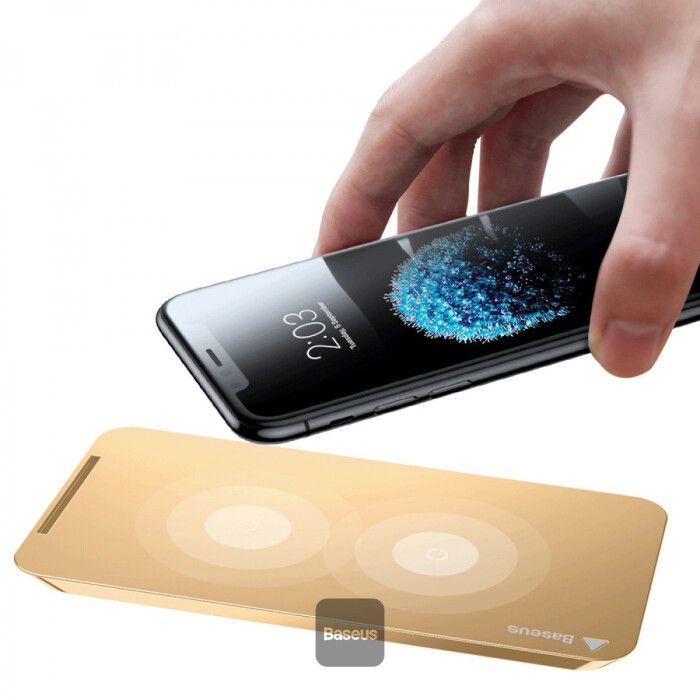 Baseus multifunctional wireless charging pad for phone with desktop holder（With Type