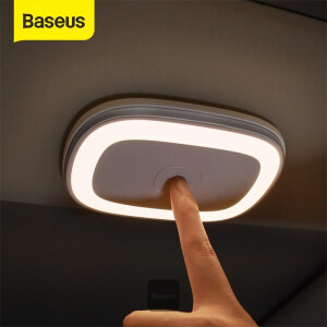 Touch Sensor USB Charging Car LED Interior Light, Magnetic Suction Car RV LED Ceiling Dome Light Fixture Wireless Car Interior Lamp ( Light)