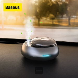 Baseus Wisdom Car Smart Atomized Air Freshener ، معطر هواء للسيارة برائحة التحكم الذكي