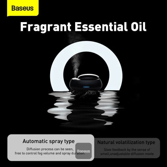 Baseus Wisdom Car Smart Atomized Air Freshener, Car Air Freshener Perfume Smart APP Control