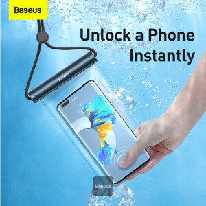 Baseus Cylinder Slide-cover Waterproof Bag BLUE