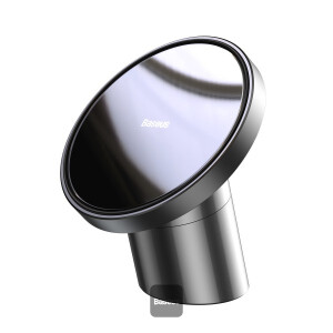 Baseus Magnetic Car Mount for Dashboards and Air Outlets (iPhone 12 and 13) - Black