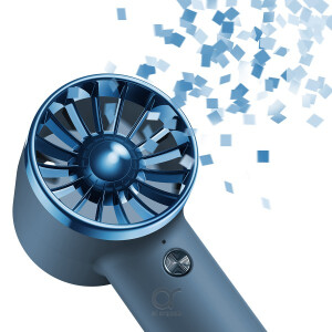 Baseus Flyer Turbine مروحة محمولة عالية السعة （4000mAh iP Output Line أزرق