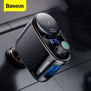 Baseus Locomotive Bluetooth MP3 Vehicle Charger Black