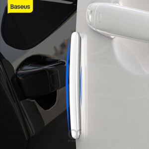 Baseus Streamlined car door bumper strip White