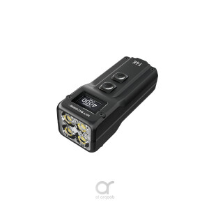 Nitecore T4K USB-C Rechargeable Keychain LED Flashlight - 4000 Lumens