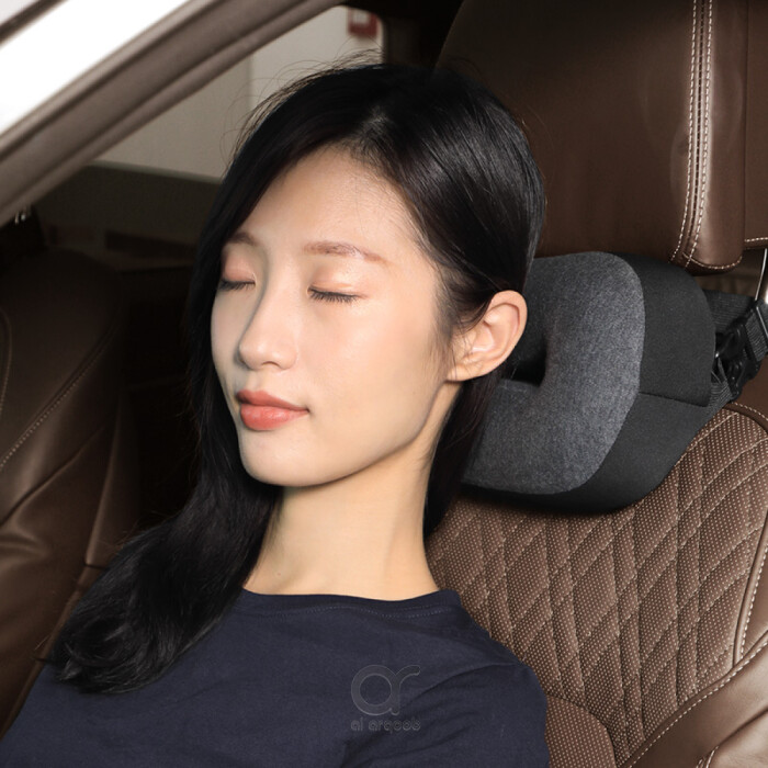 Arqoob - Baseus Floating Car Waist Pillow Auto Headrest Pillow Neck Memory  Lumbar Support 3D Memory Foam Seat Covers Car Styling