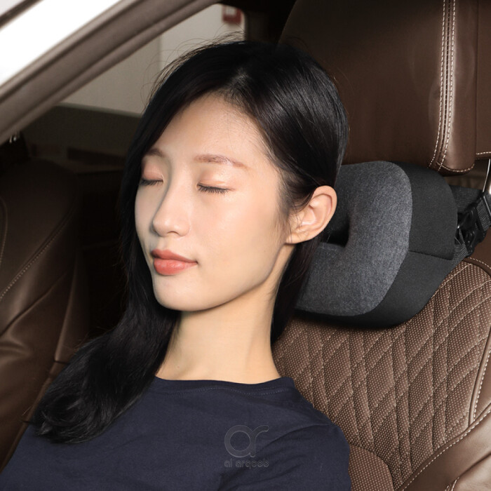 Car Seat Headrest Pillow Neck Lumbar Support Pillow For Car Travel