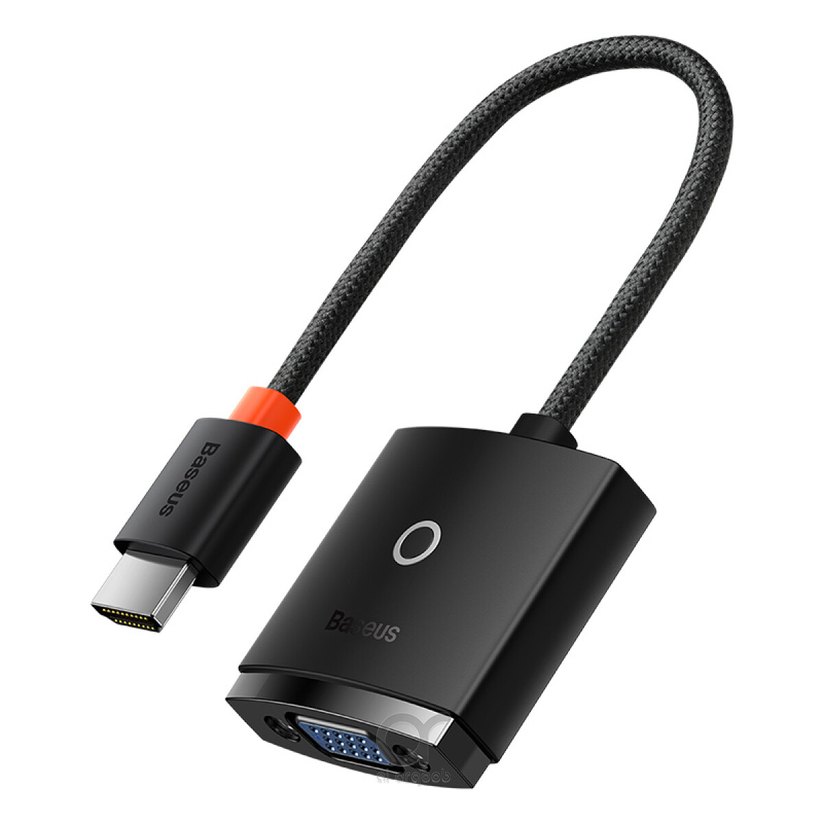 Arqoob Baseus Lite Series Adapter Hdmi To Vga Black