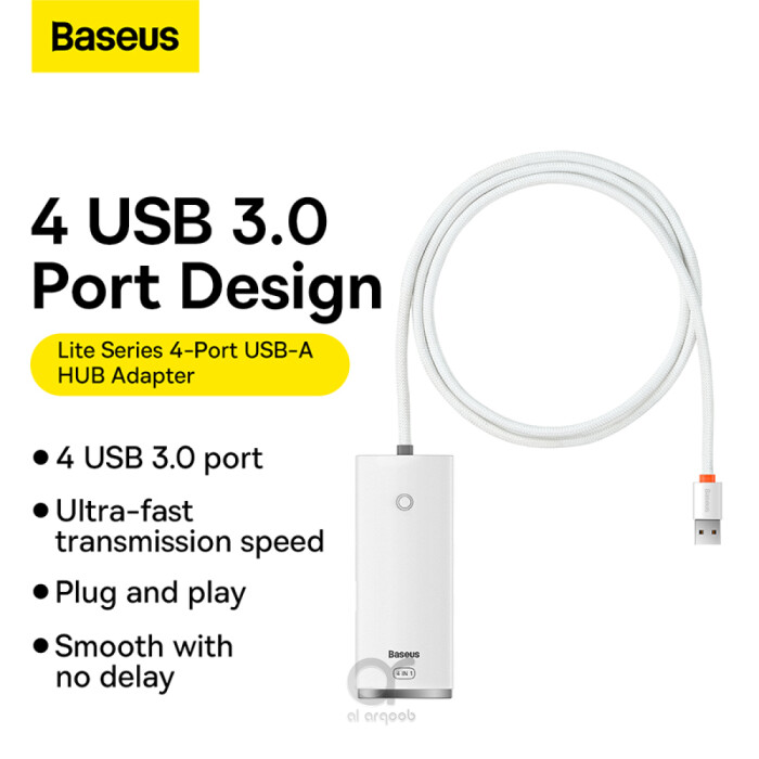 Adaptateur HUB Série Baseus Lite 4 ports