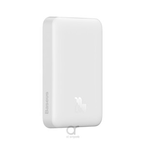 Baseus MagSafe Power Bank 10000mAh Magnetic Mini Wireless Fast Charging 20W White