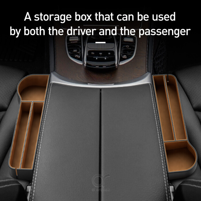 1X Car Auto Left Seat Side Pocket Organizer Gap Filler Storage Bag w/ Cup  Holder