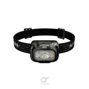 Nitecore NU33 700 Lumen LED Rechargeable Headlamp with White and Red Beams