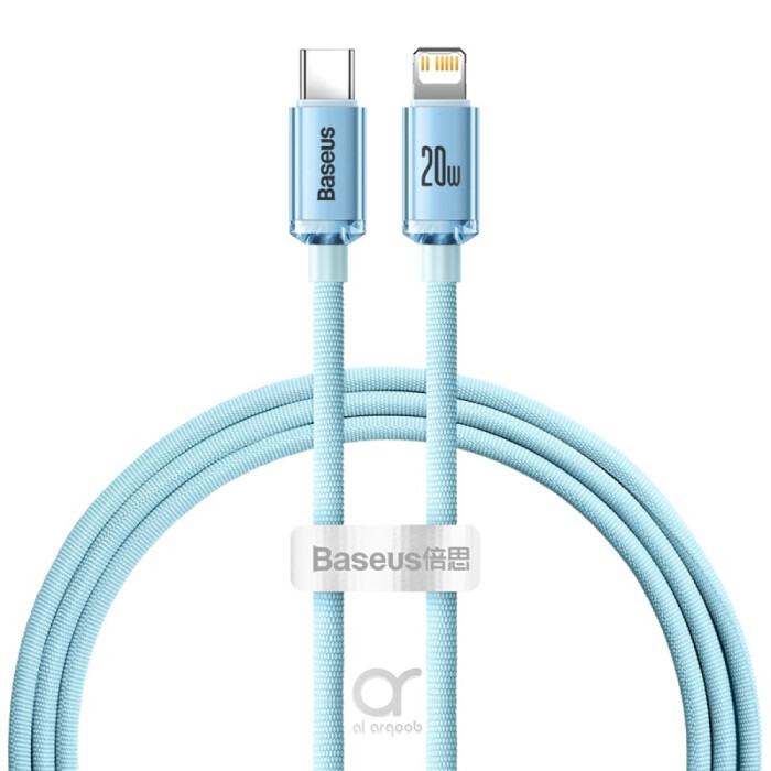 Baseus Crystal Shine Series USB Type C cable - Lightning Fast Charging Power Delivery 20W 1.2m