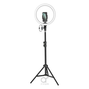 Baseus 12 inch LED Ring Light With Tripod Stand USB Charge Selfie Lamp Dimmable For Photo Photography Studio Live Streaming