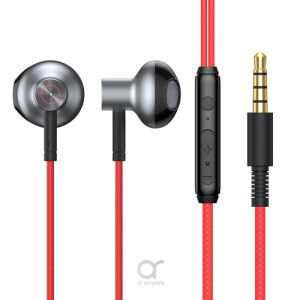 Baseus Bass Sound Earphone In-Ear Sport Ear Earphones with Mic for xiaomi iPhone Samsung Headset fone de ouvido auriculares MP3 RED