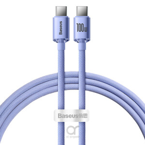 Baseus Crystal Shine Series cable USB cable for fast charging and data transfer USB Type C - USB Type C 100W 1.2m