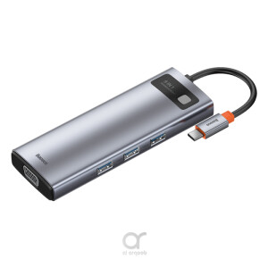 Baseus USB-C Metal Gleam Series 9-in-1 Hub Adapter