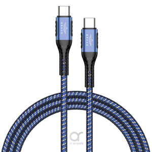 BRAVE Braided Data Cable Type-C to Type-C Cable 66W