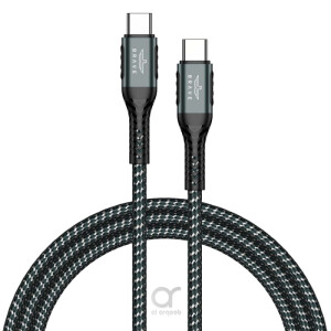 BRAVE Braided Data Cable Type-C to Type-C Cable 66W