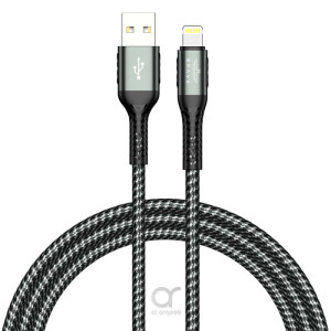 BRAVE Braided Data Cable USB-A to Lightning Cable 30W (1m+2M)