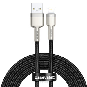 Baseus Cafule Series Metal Data Cable USB to IP 2.4A (2m) Black