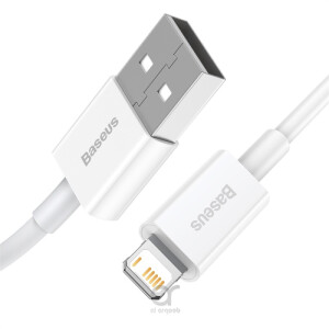Baseus Superior Series Fast Charging Data Cable USB to iP 2.4A (2M) White