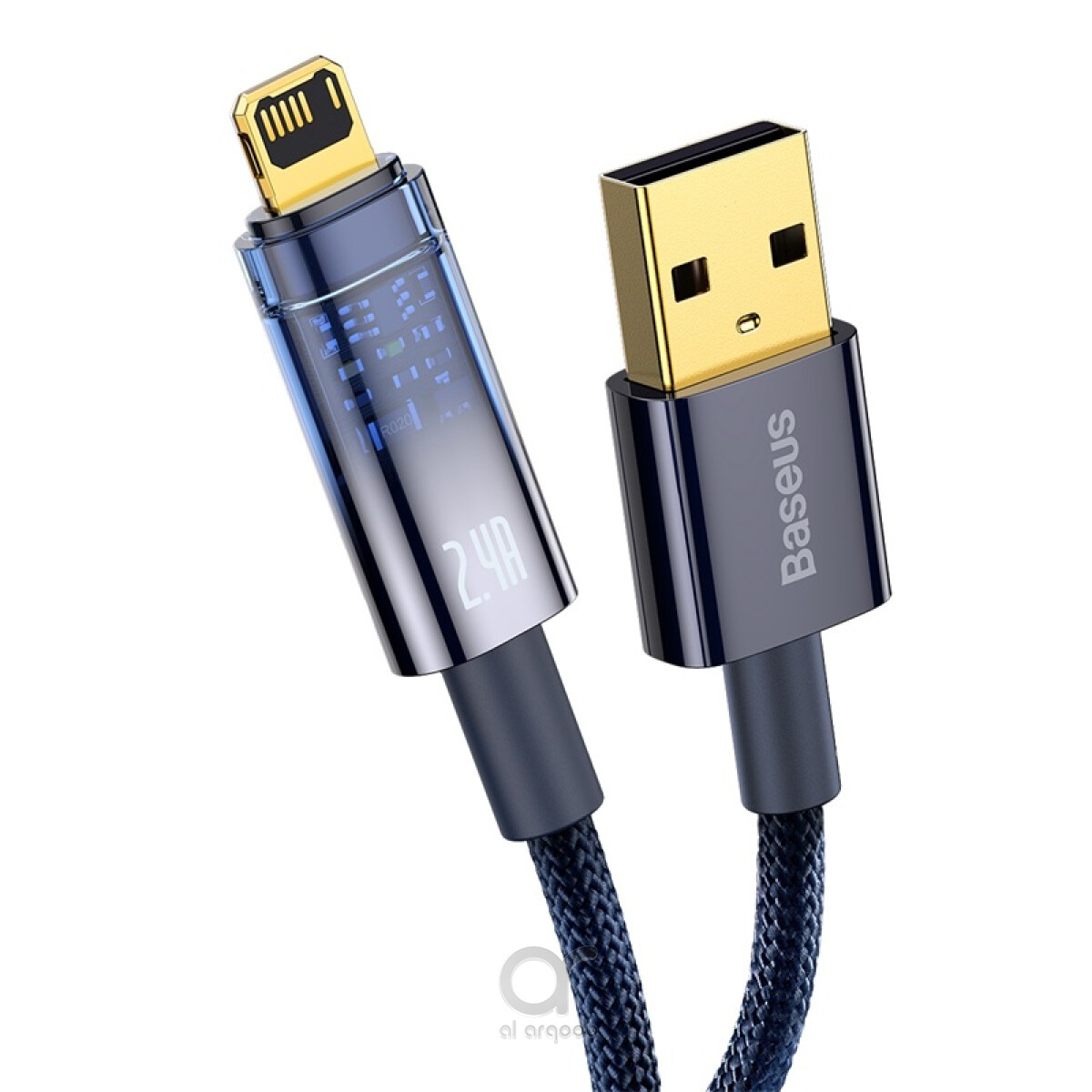 Baseus Explorer Series - Cavo di ricarica rapida da USB-C a Lightning, 1 m, 20 W, colore: blu