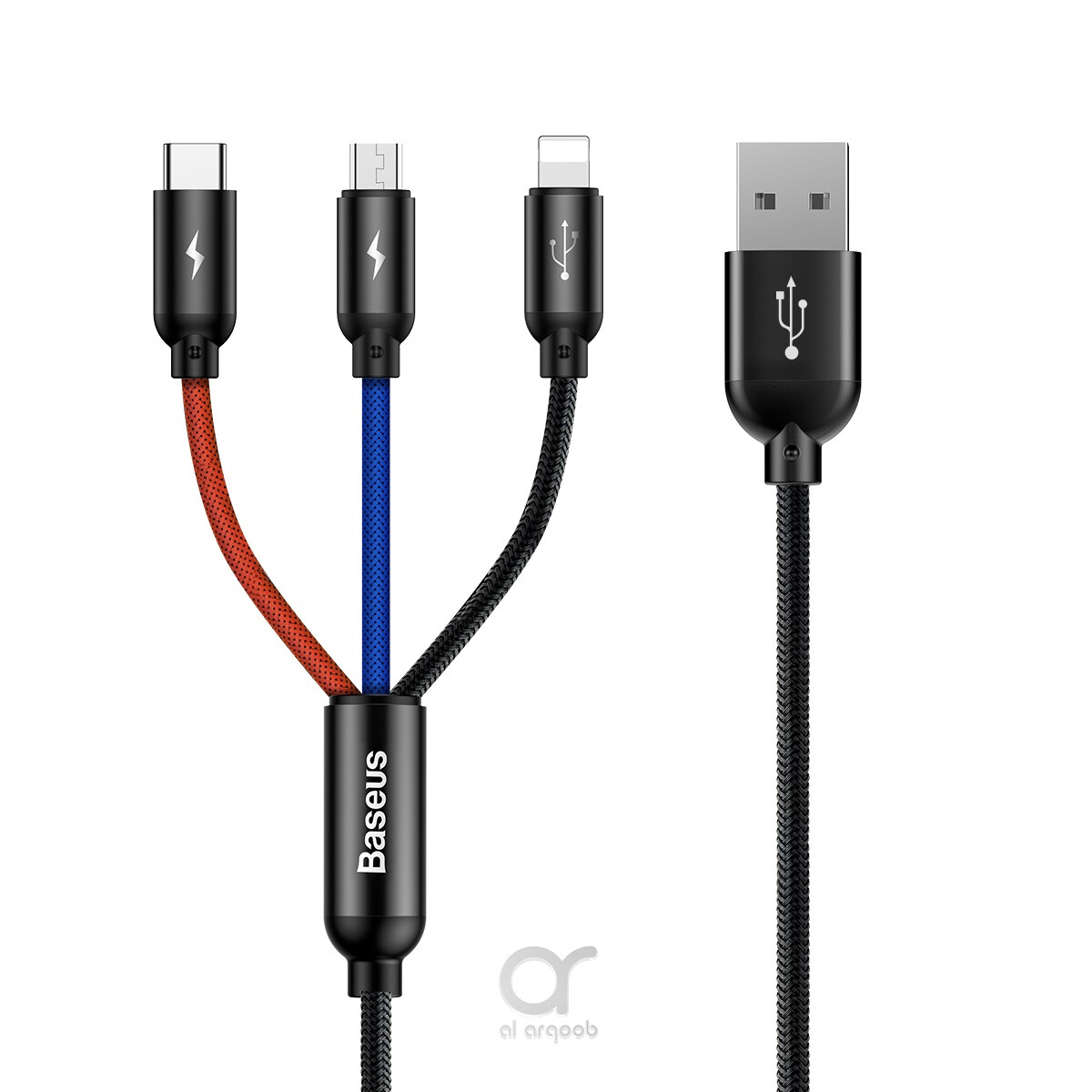 Jual BASEUS CAFULE CABLE TYPE C to TYPE C PD 2.0 60W QC 3.0 KABEL DATA - HITAM di Seller
