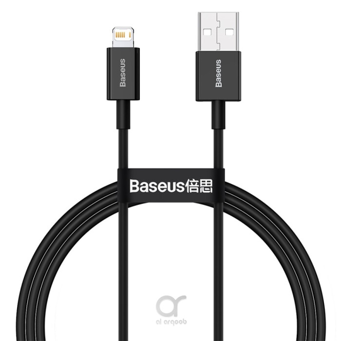 Brand: Baseus Name: Baseus Superior Series Fast Charging Data Cable USB to iP 2.4A Material: ABS+TPE Color: Black/White/Red/Blue Current: 2.4A Transmission speed: 480Mbps Length:  1m