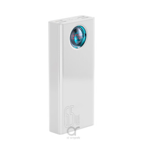 Baseus Amblight Digital Display Quick Charge Power Bank 30000mAh 65W - White