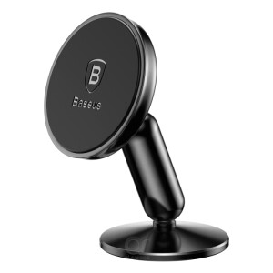 Baseus Magnetic Car Phone Holder Universal Dashboard Mount 360 degrees For iPhone 13 12 11 X 8 7 Samsung Galaxy S9 S8 S7 S6 Black