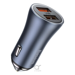 Baseus Fast Car Charger Adapter 40W Dual USB Quick Charge QC 3.0 Fast Charging Car Plug
