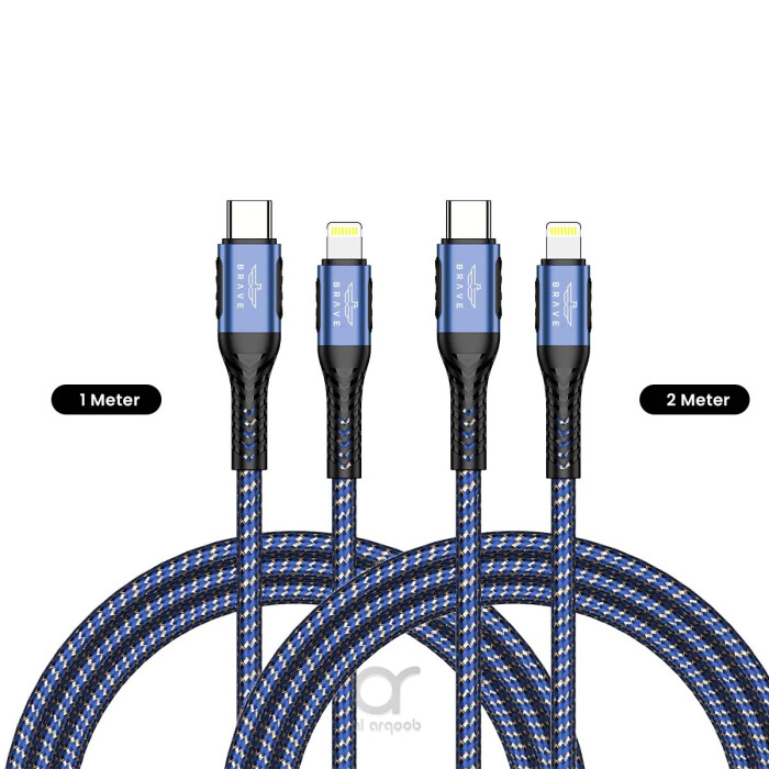 WE - Câble USB-C / USB 3.1 2m Nylon - Or