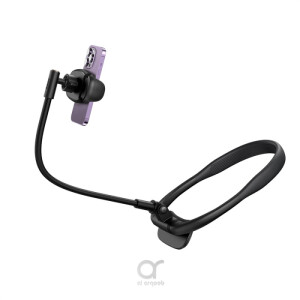 Baseus ComfortJoy Series universal neck mount, phone stand black