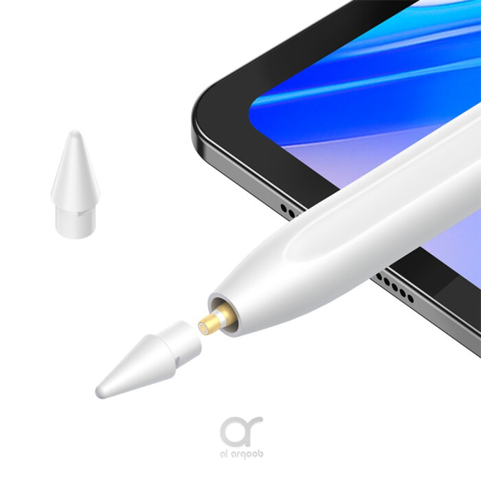 Baseus Smooth Writing 2 Series Wireless Charging Stylus for iPad - Magnetic Wireless Charging, 14 Custom Modes, Tilt Pressure Sensing, Removable Pen Tip, 125mAh Battery - Best Apple Pencil Alternative