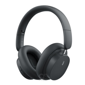 BASEUS Bowie D05 Wireless Bluetooth Headset قابلة للطي HiFi Stereo Music Headphone - Gray