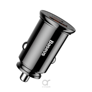 Baseus Circular PPS smart car charger with USB Quick Charge 4.0 QC 4.0 and USB-C PD 3.0 SCP ports black