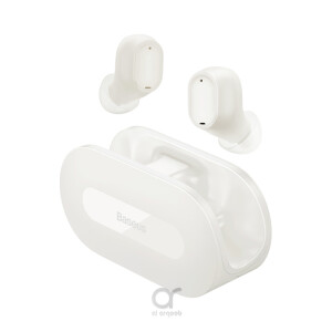 Baseus Bowie EZ10 True Wireless Earphones أبيض