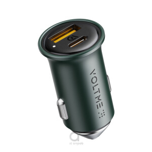 Voltme Cazo 20 CA Car Charger (20W) England Green