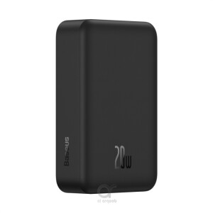 Baseus Airpow Magnetic Mini Wireless Fast Charge Power Bank 20000mAh 20W Black (With Simple Series Charging Cable Type-C to Type-C (20V/3A) 30cm Black)