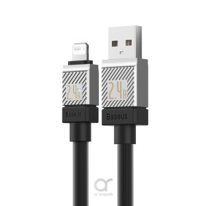 Baseus CoolPlay Series Fast Charging Cable USB to iP 2.4A 1m Black