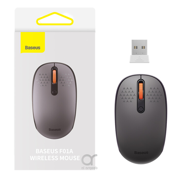 Baseus F01A Wireless Mouse, Lightweight, Silent Buttons DPI-800,1000,1600