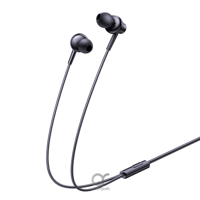 Baseus Encok HZ11 3.5mm Jack Wired Earphone,  Universal Headset In-Ear Headphone With Mic - Black