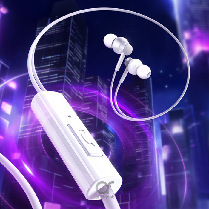 Baseus Encok HZ11 3.5mm Jack Wired Earphone,  Universal Headset In-Ear Headphone With Mic - White