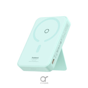 Baseus MagPro 5000mAh Wireless Fast Charging Power Bank PD 20W  With Magnetic Stand - Blue
