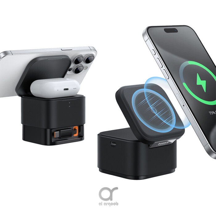Baseus MagPro 2 in 1 Magnetic Wireless Charger